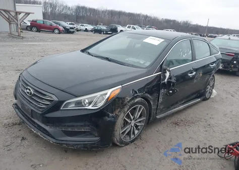 2015 Hyundai Sonata Sport 2.0T из США, поврежденный, VIN 5NPE34ABXFH090872